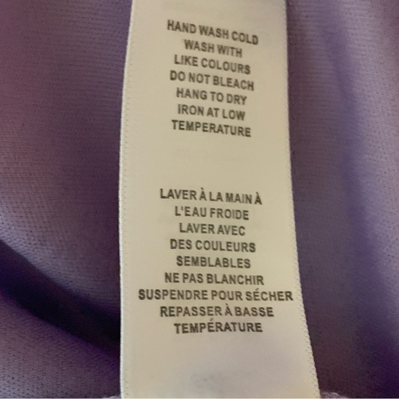 NWT Cleo Petites Lilac Fit & Flare Illusion Dress - Picture 9 of 9